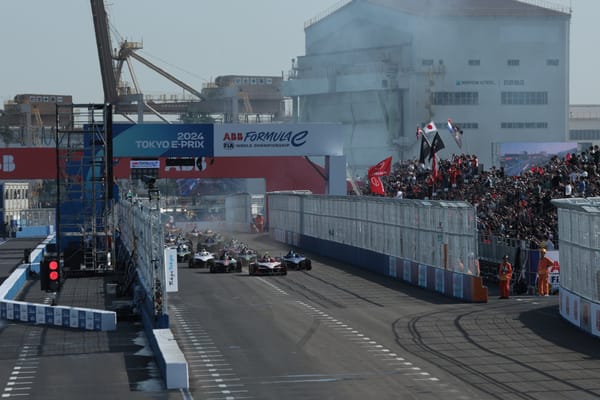 Race start, 2024 Tokyo E-Prix