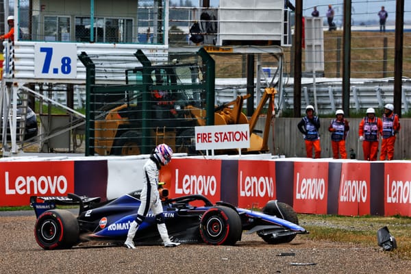 Another Williams crash - All that happened in FP1 at F1's Japanese GP