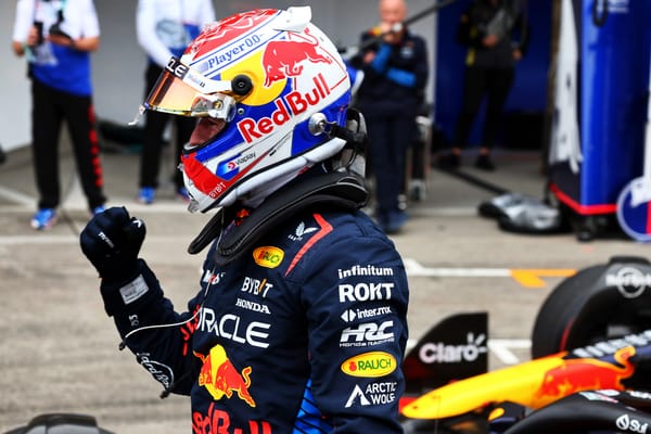 Verstappen on Japanese GP pole after rare intra-Red Bull fight