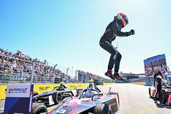 Antonio Felix da Costa, Porsche, wins in Berlin