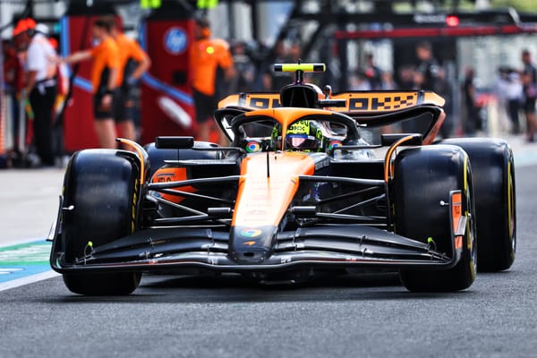 Upgraded McLaren flies then flops and hands Verstappen pole