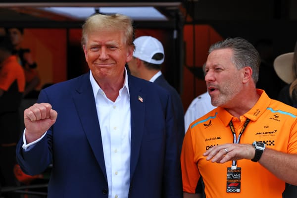 Why Donald Trump is at F1's Miami GP with McLaren