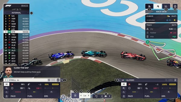 F1 Manager 24 is coming to Nintendo Switch next month