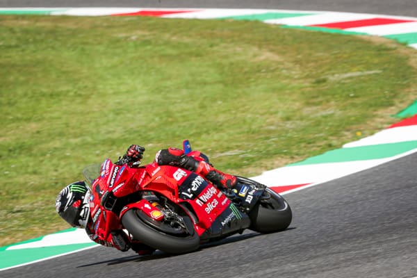 Bagnaia wins Mugello Sprint after costly crash for points leader Martin