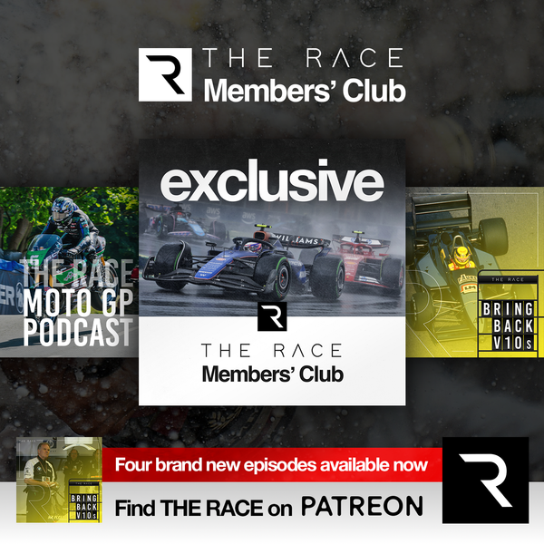The Race Members' Club is now on Patreon