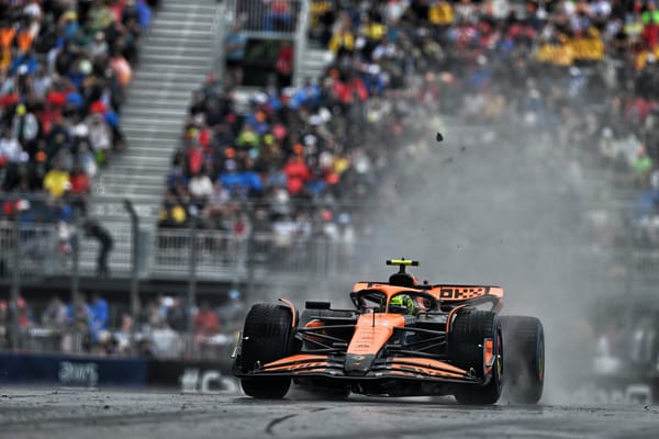 What happened in wet first F1 Canadian GP practice