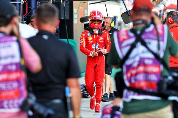 Leclerc crashes, Norris leads Verstappen in Hungarian GP FP2