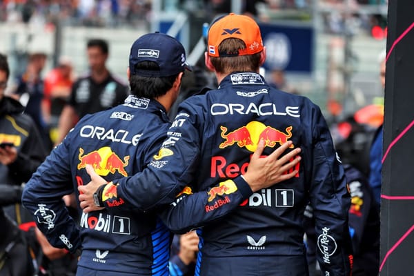 Sergio Perez and Max Verstappen, Red Bull, F1