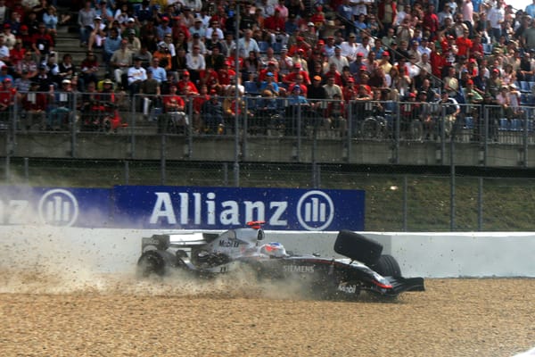 F1 podcast: Raikkonen's dramatic + decisive Nurburgring failure