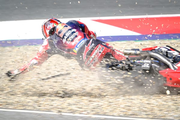 Pedro Acosta crash, Tech3 Gas Gas, MotoGP