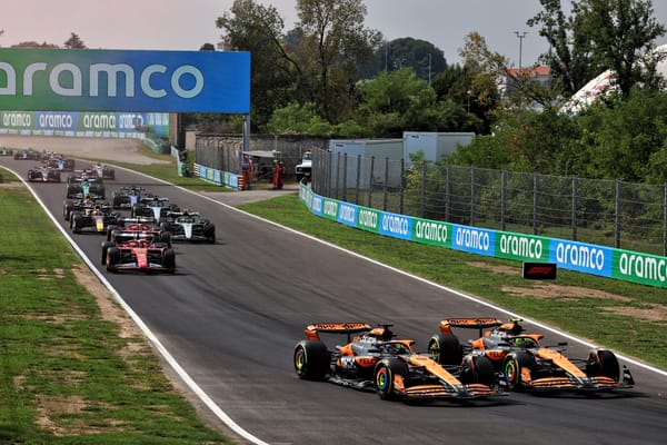 Lando Norris and Oscar Piastri, McLaren, F1