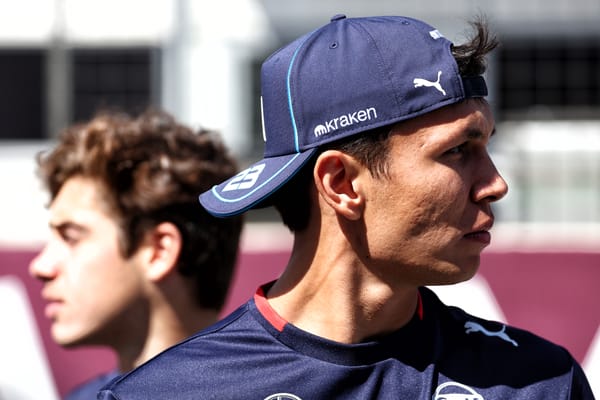 Albon's facing his career-defining test six months early