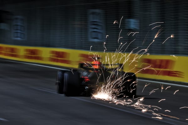 Red Bull toiling in second F1 practice hints at two-horse Singapore GP