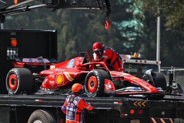 Albon and Bearman collide in opening F1 Mexican GP practice