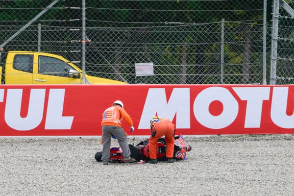 MotoGP's two bewildering Barcelona practice crashes explained